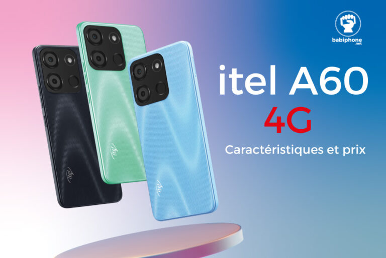 iTel A60 : toutes les caractéristiques et le prix
