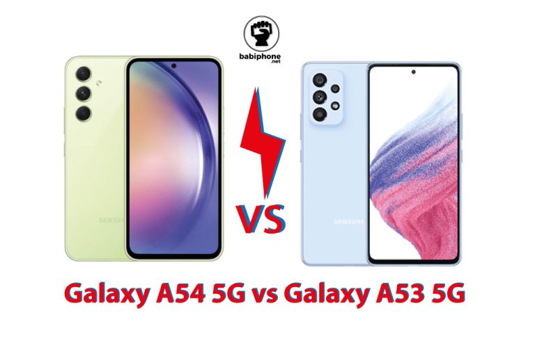 Samsung Galaxy A54 5G vs Galaxy A53 5G